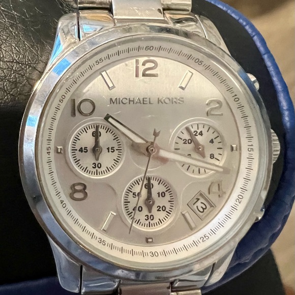 Michael Kors Stainless Steel Chronograph Watch - Picture 2 of 3